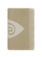 BURBERRY OS logo wool scarf 