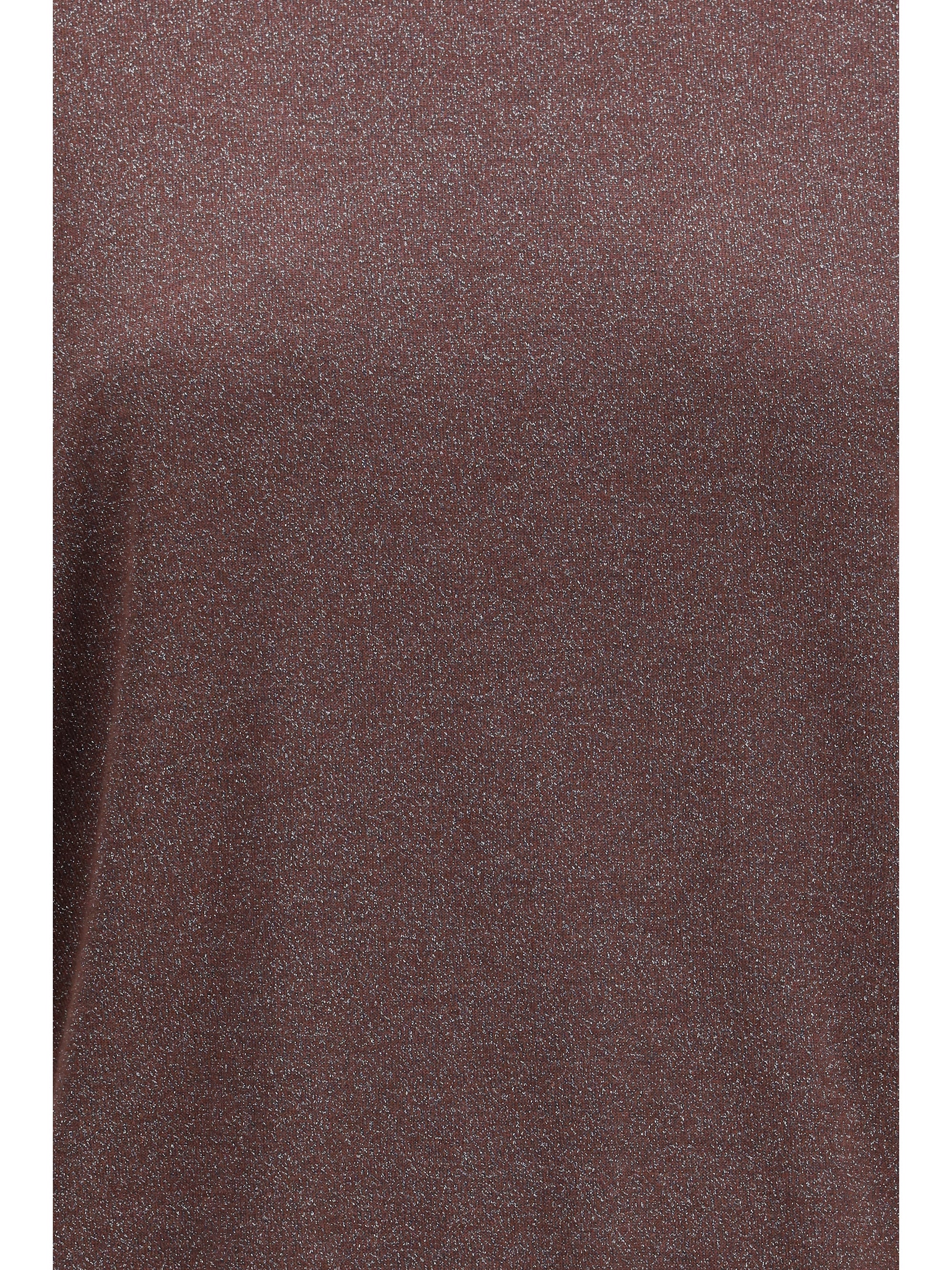 short-sleeve cashmere and silk sweater