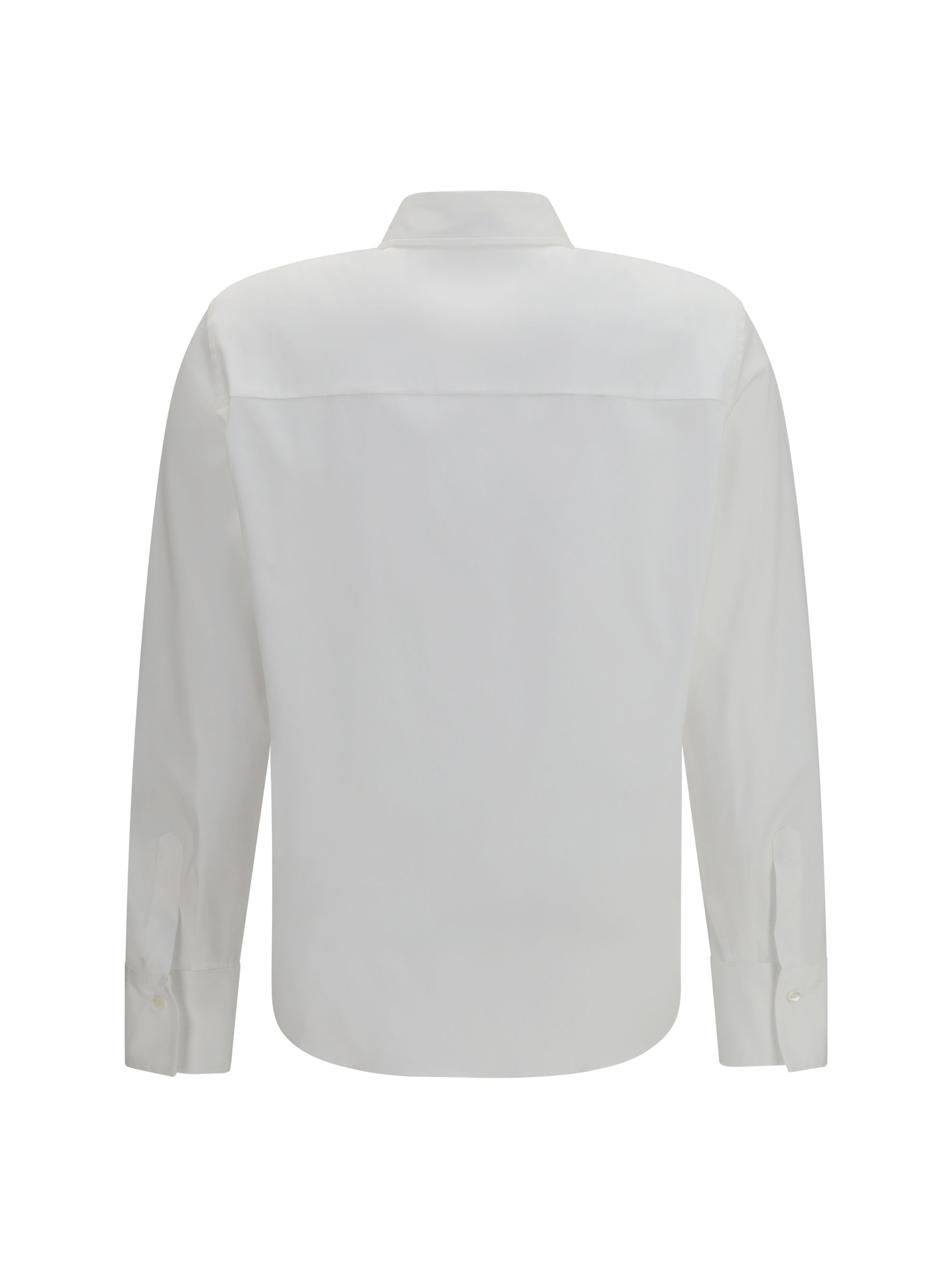 stretch cotton poplin shirt