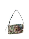 embroidered devain shoulder bag