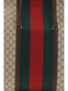 gg travel bag with web stripe