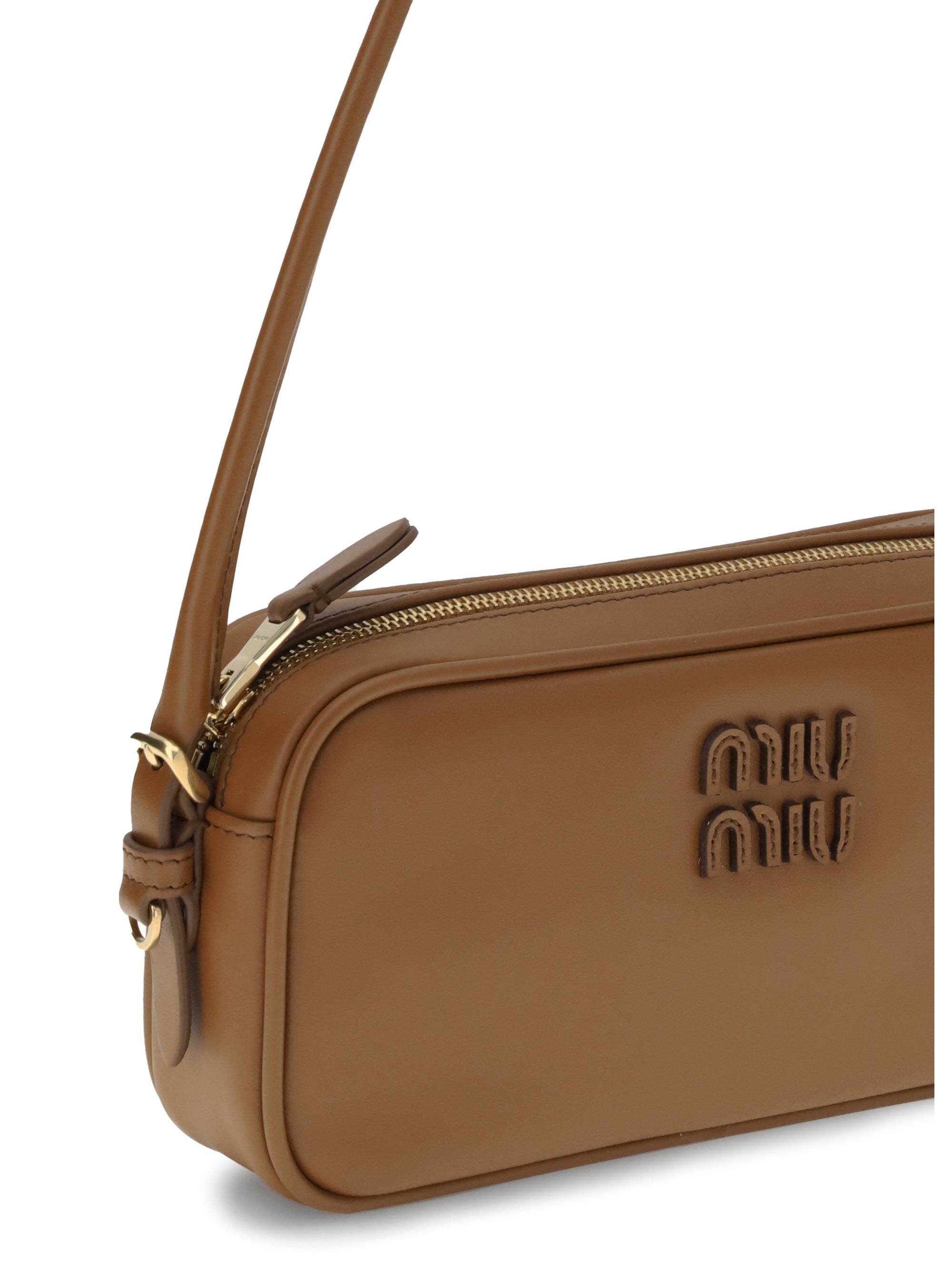 MIU MIU OS leather shoulder bag