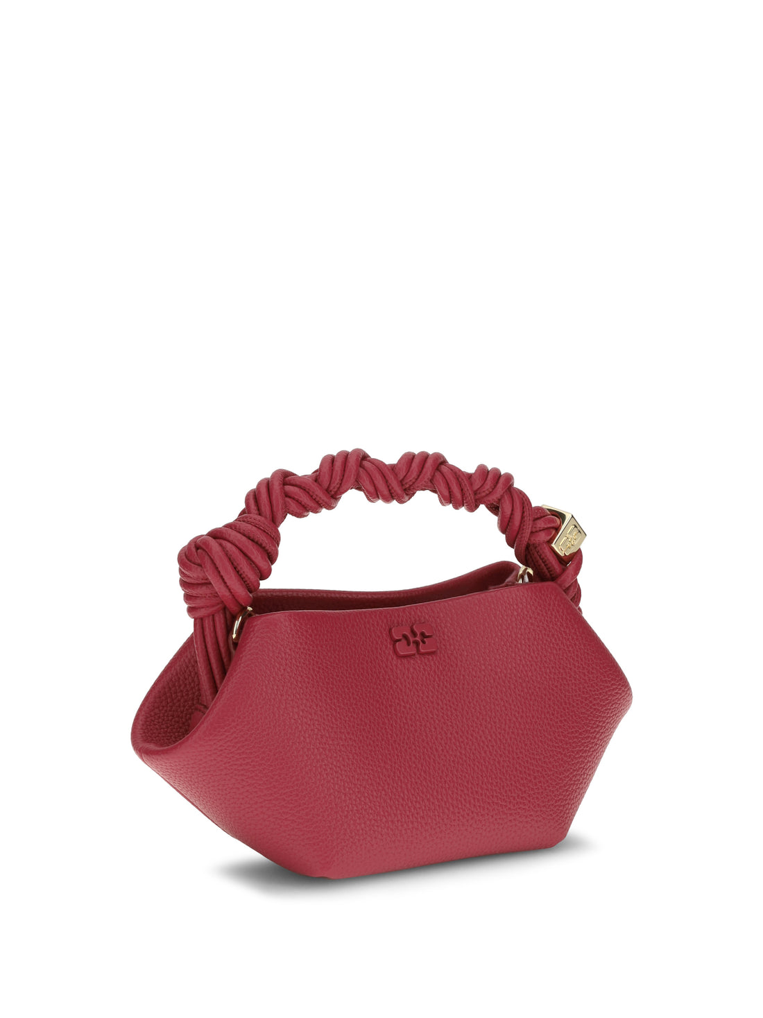 GANNI OS bou handbag in grained leather