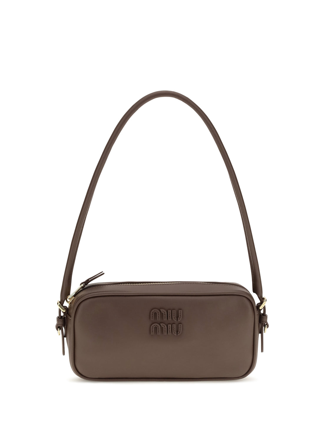MIU MIU OS leather shoulder bag