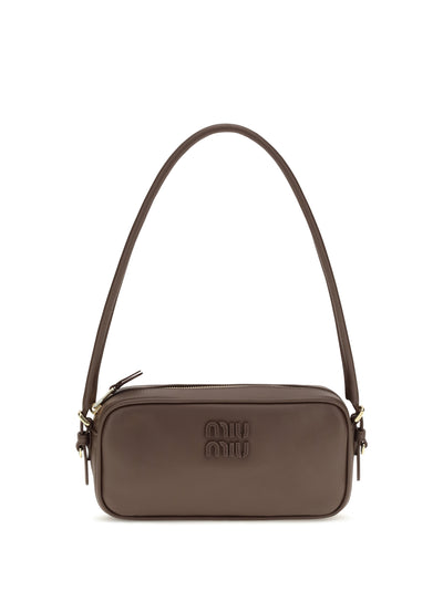 MIU MIU OS leather shoulder bag