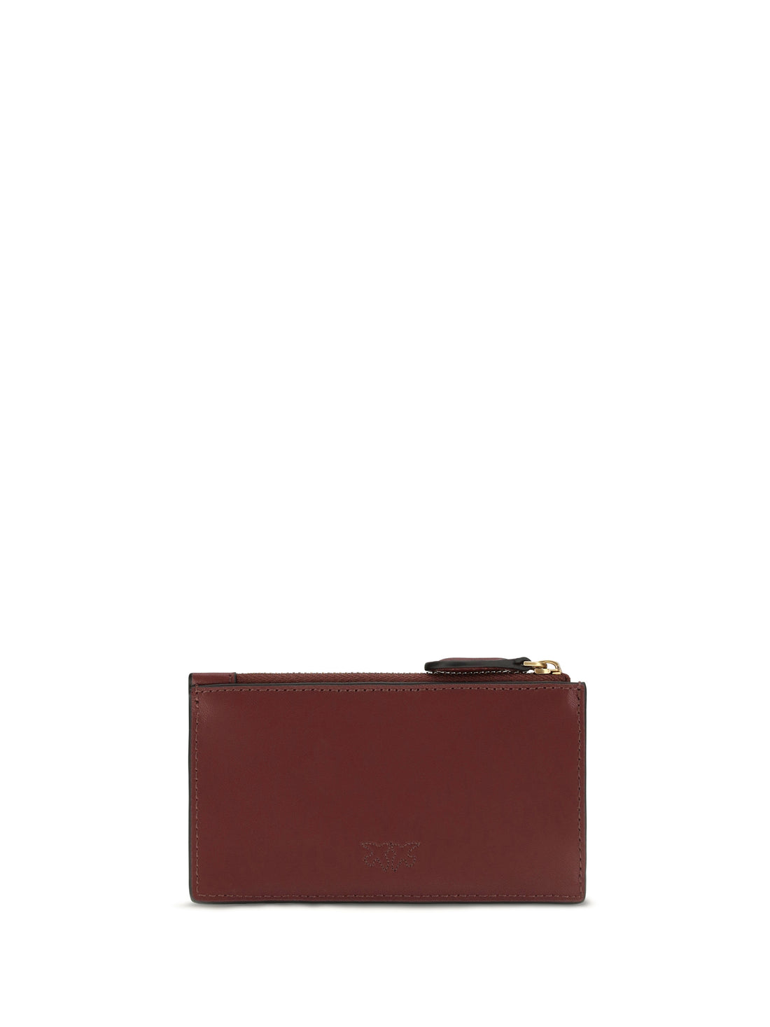 PINKO OS airone leather cardholder