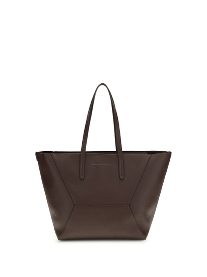 BRUNELLO CUCINELLI OS leather tote bag