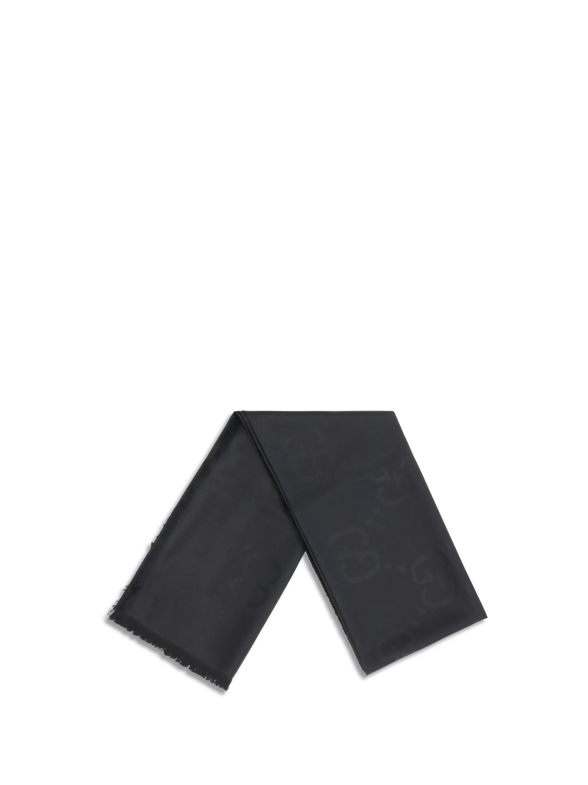 scarf in wool and silk