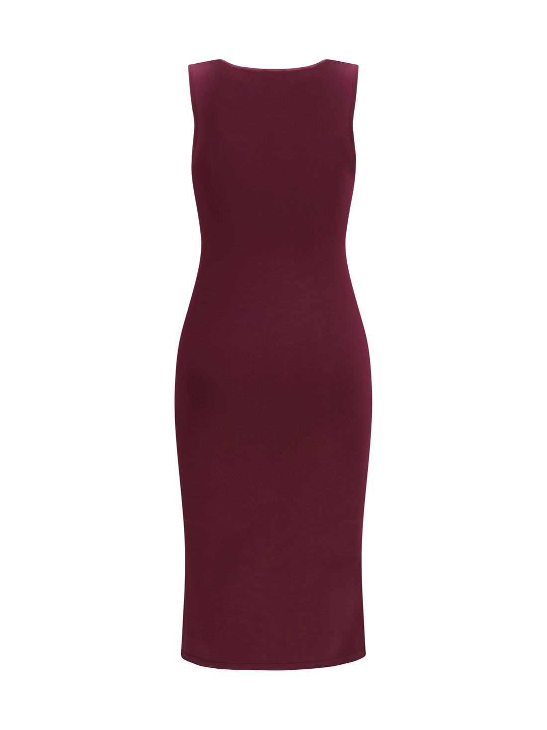 SA SU PHI 40 sleeveless slim-fit long silk dress