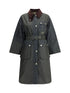 BARBOUR 10 milda waxed trench coat