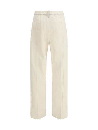 FABIANA FILIPPI 40 cotton gabardine trousers