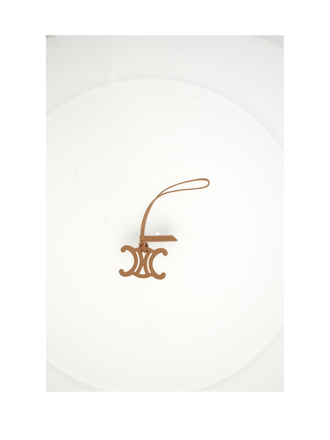 CELINE OS triomphe strap charm