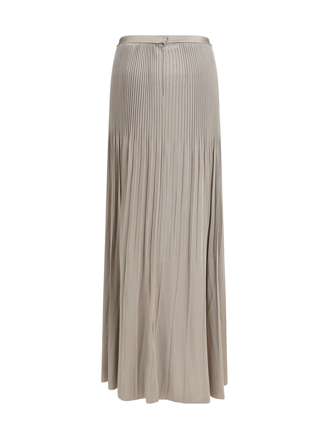 GIORGIO ARMANI 44 pleated viscose skirt 