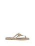 DOLCE & GABBANA 36 logo rubber sandals