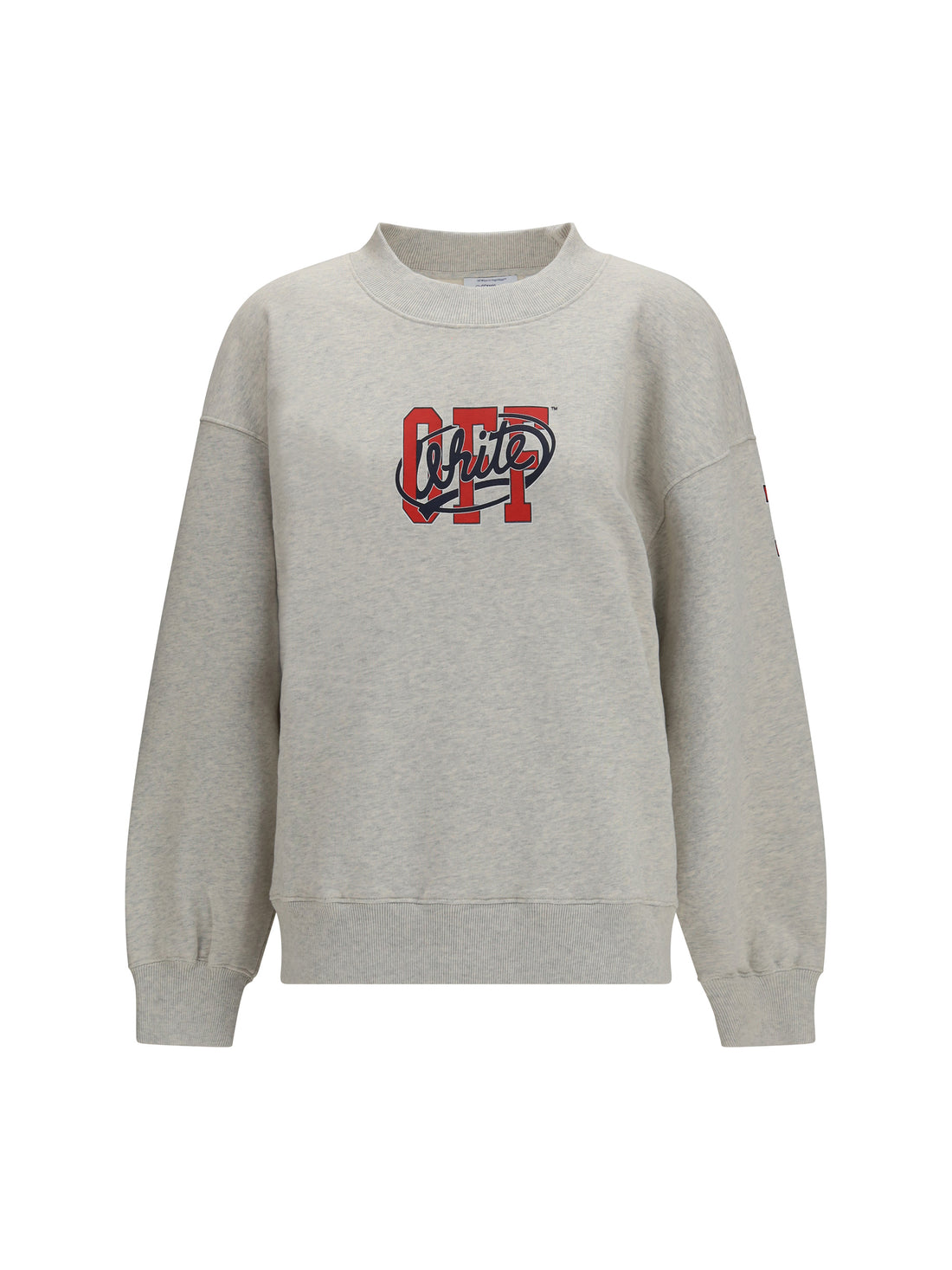 OFF-WHITE L off college crewneck sweatshirt