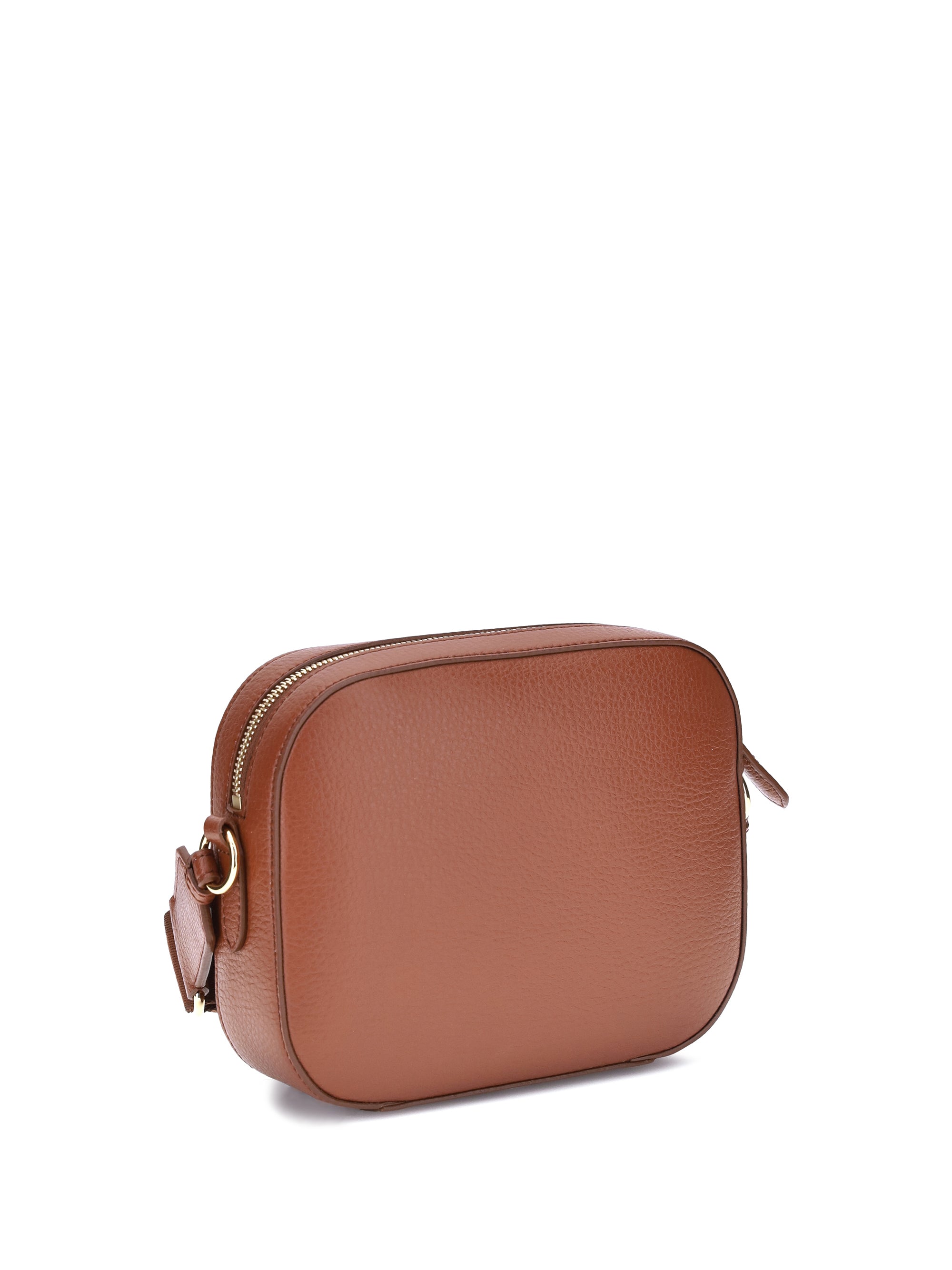 faux leather shoulder bag