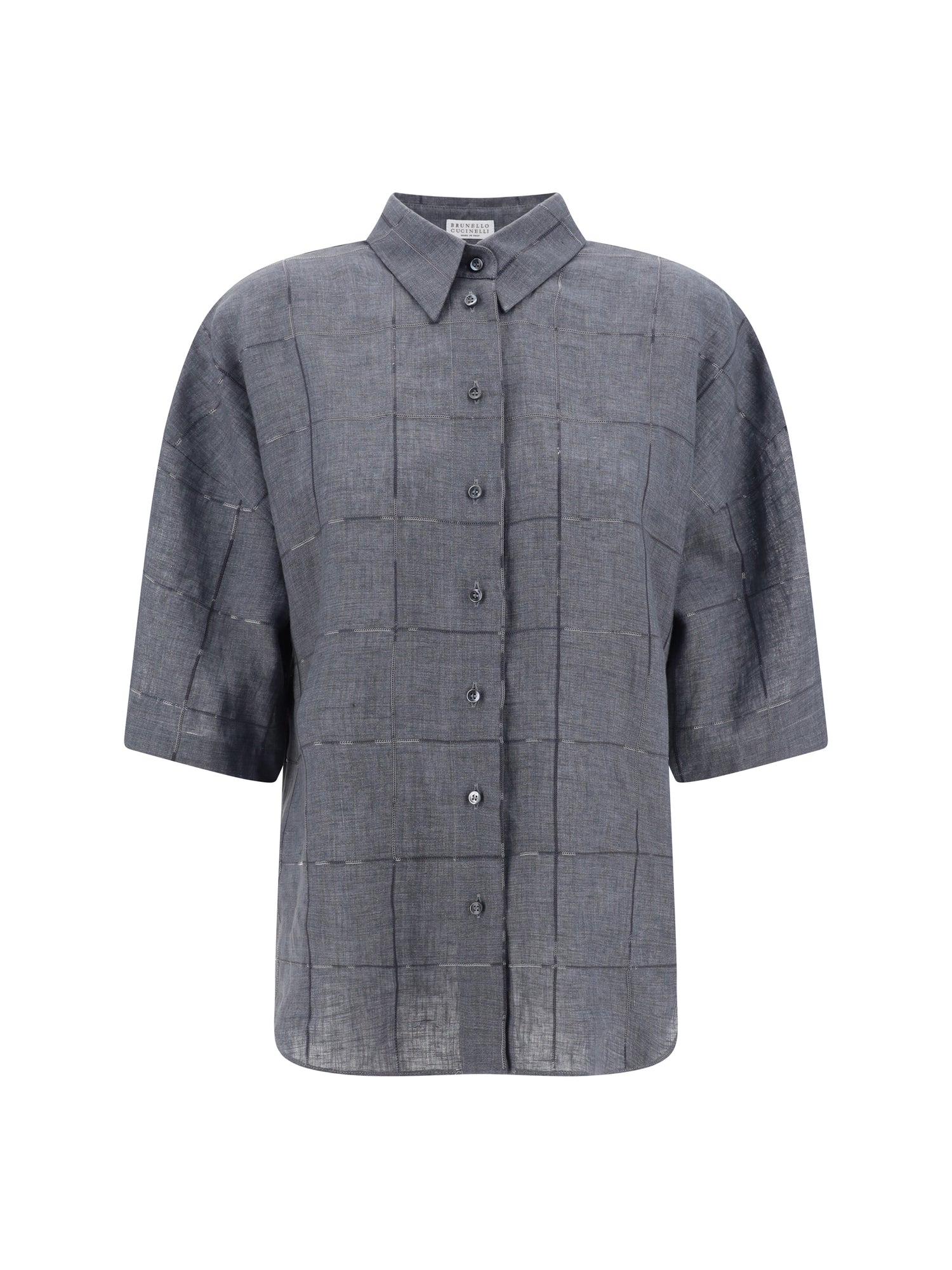 BRUNELLO CUCINELLI M linen shirt 