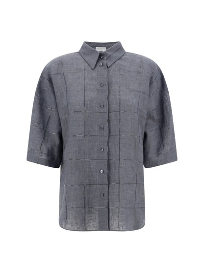 BRUNELLO CUCINELLI M linen shirt 