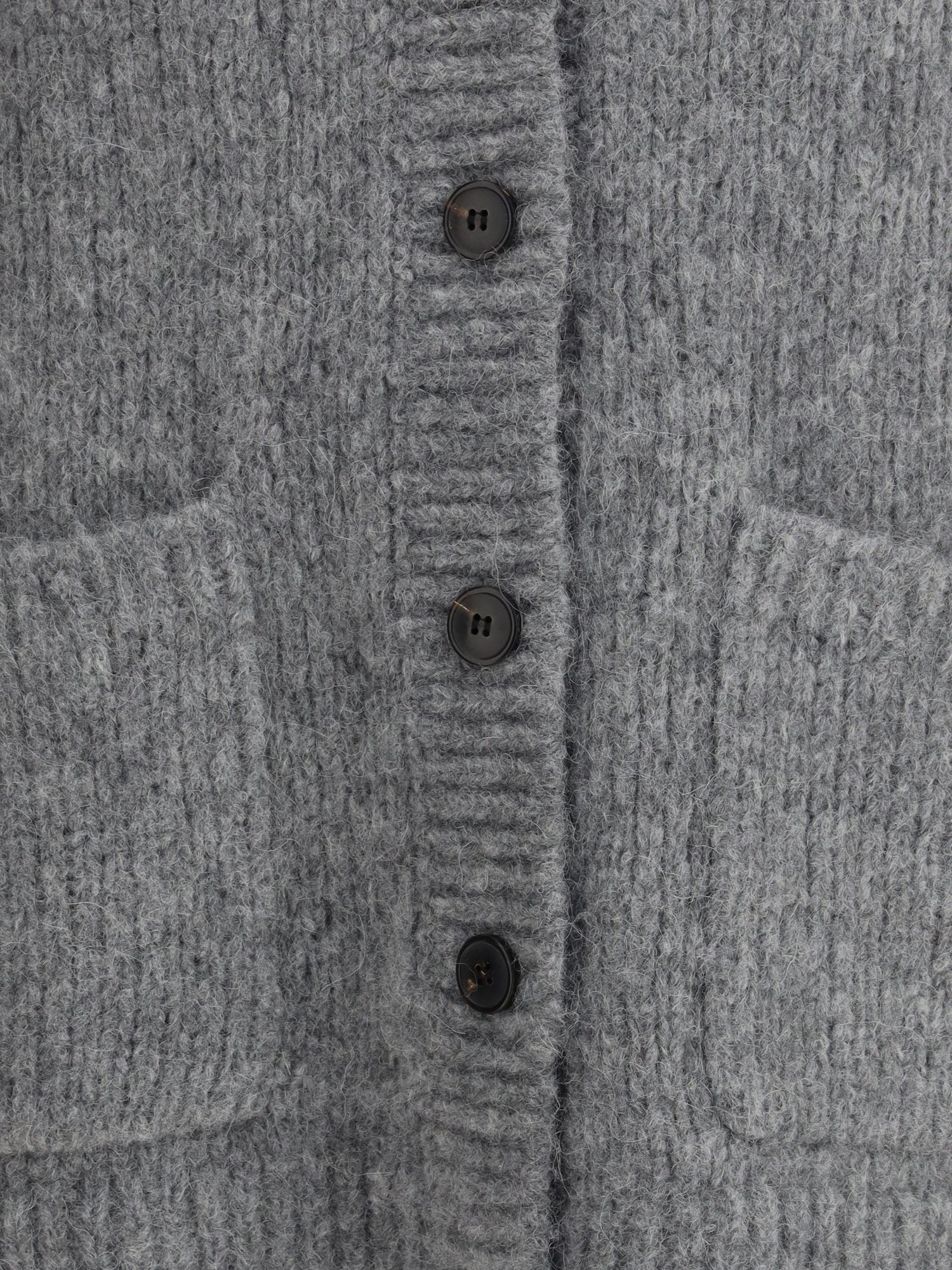 DRIES VAN NOTEN S v-neck alpaca and wool-blend cardigan