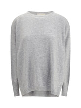 VERYBUSY M crewneck sweater in pure cashmere