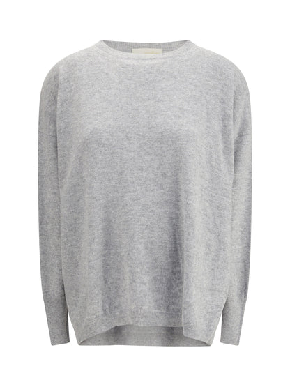 VERYBUSY M crewneck sweater in pure cashmere