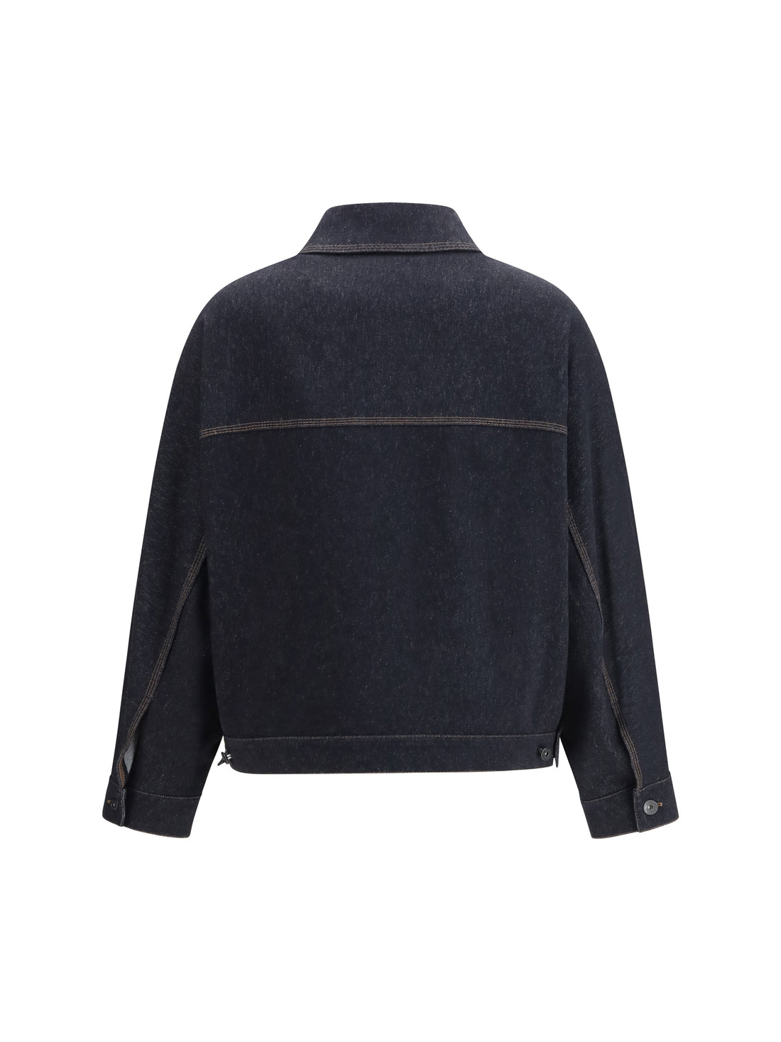 MAX MARA PURE L denim print jersey jacket