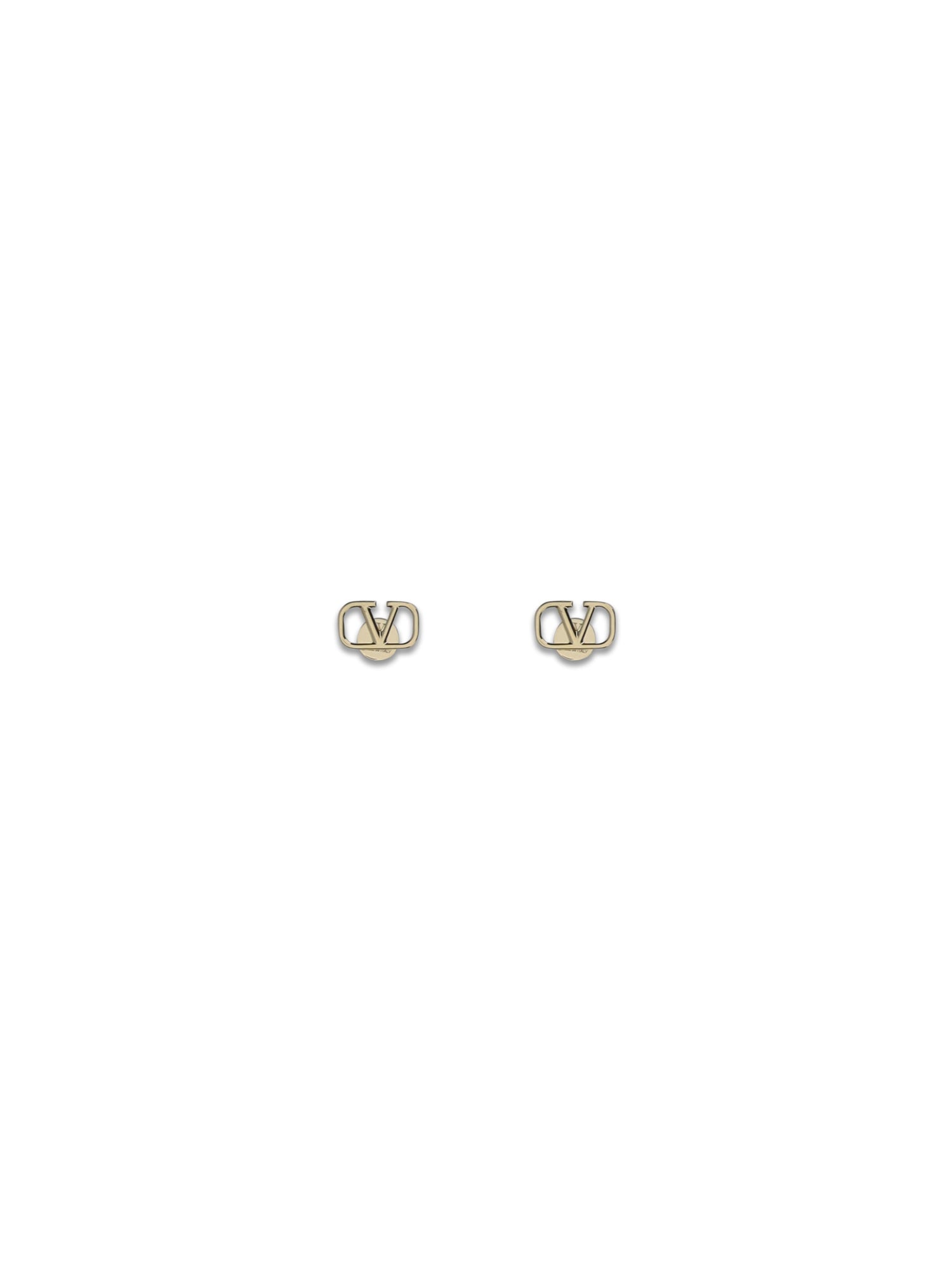 VALENTINO GARAVANI OS signature metal vlogo earrings