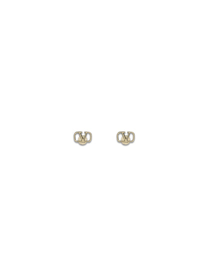 VALENTINO GARAVANI OS signature metal vlogo earrings