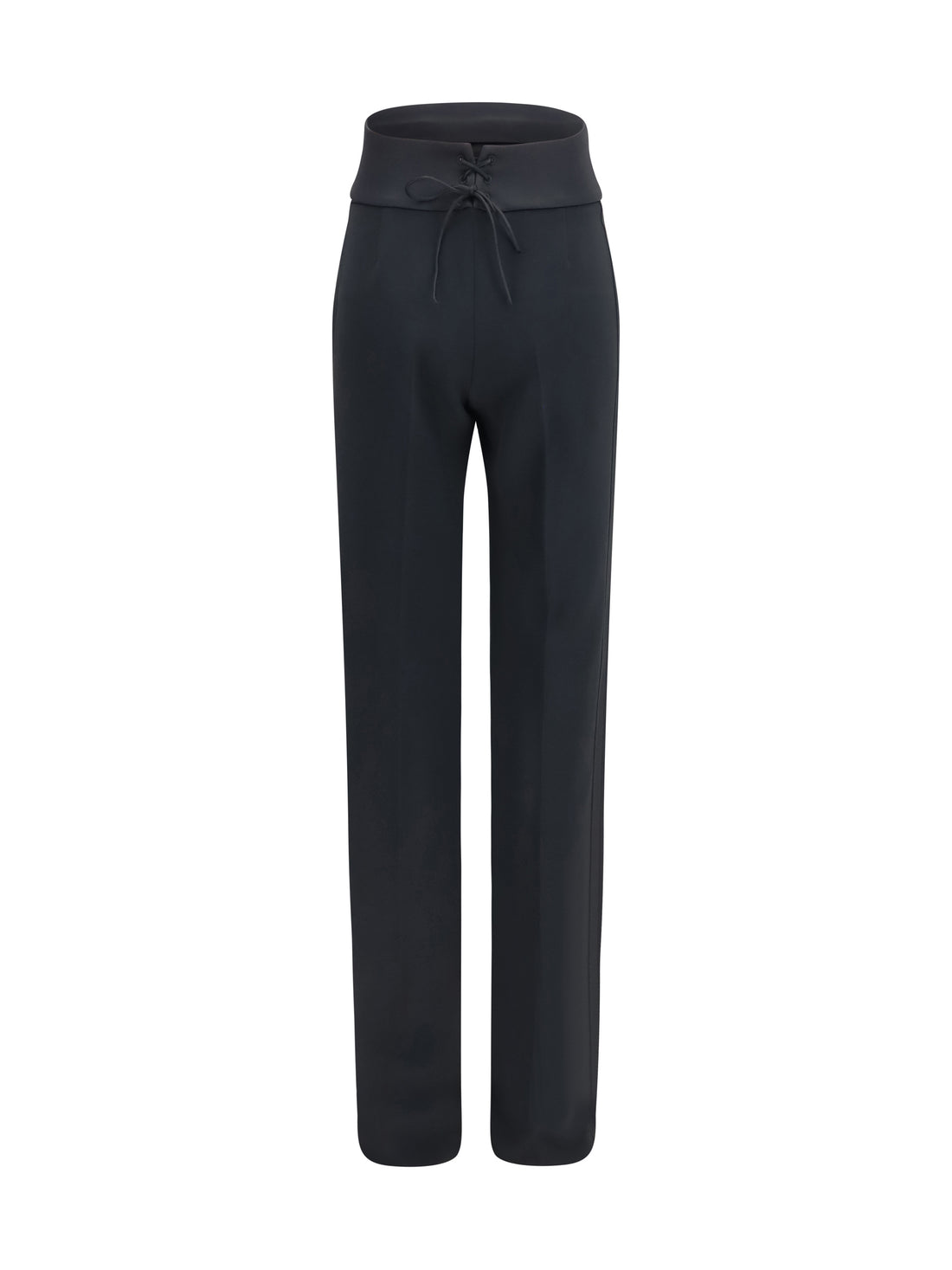 ERMANNO SCERVINO 40 satin high-waisted pants