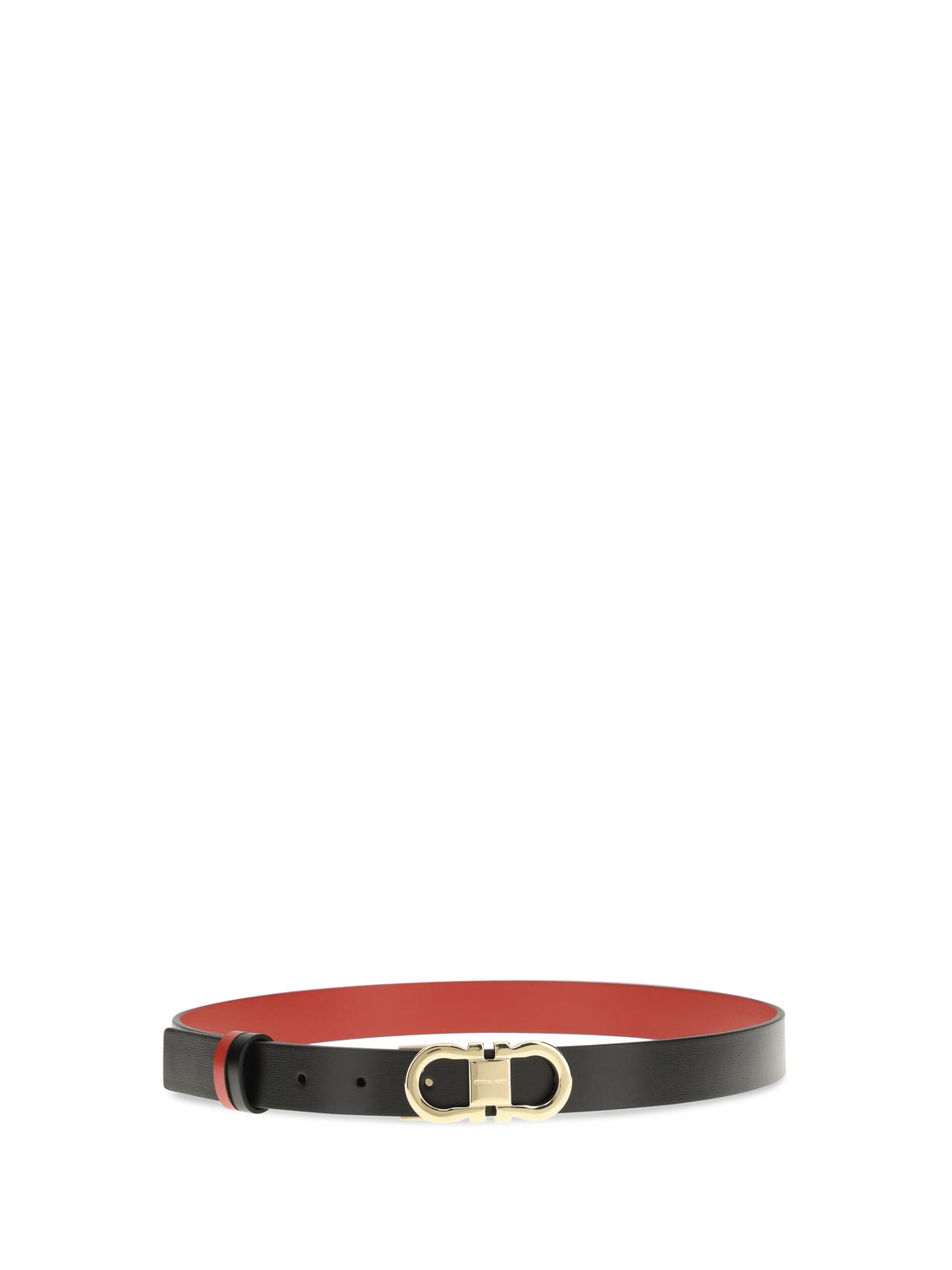 FERRAGAMO 75 adjustable and reversible gancini belt