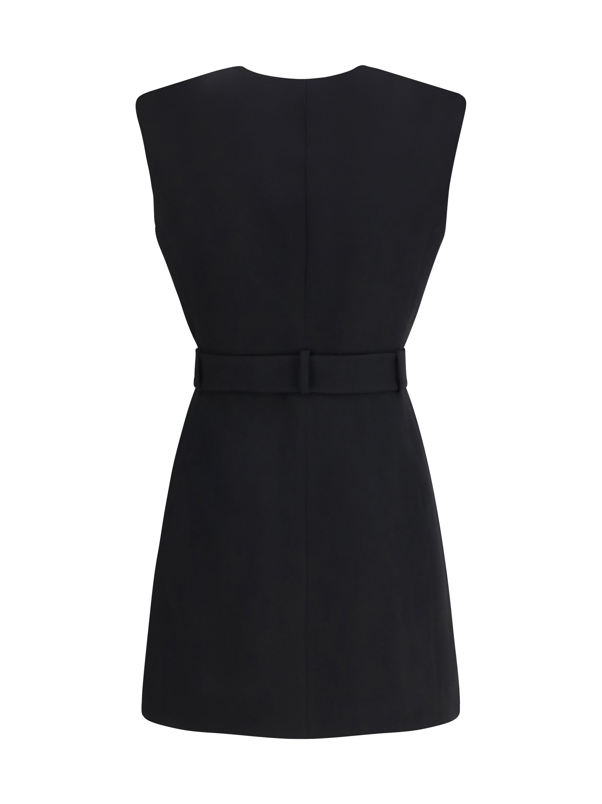 BALMAIN 40 short wrap dress