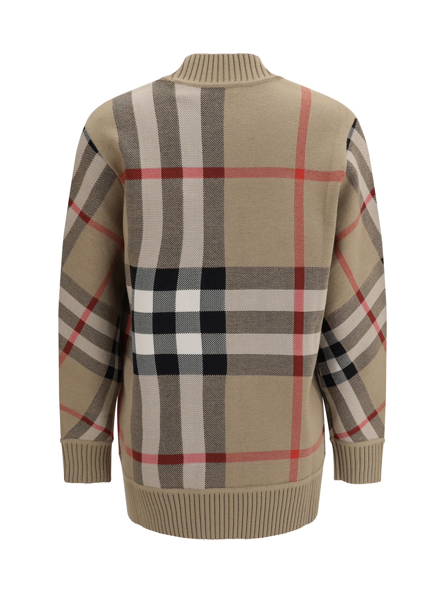 BURBERRY M check archive wool sweater