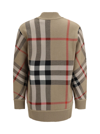 BURBERRY M check archive wool sweater
