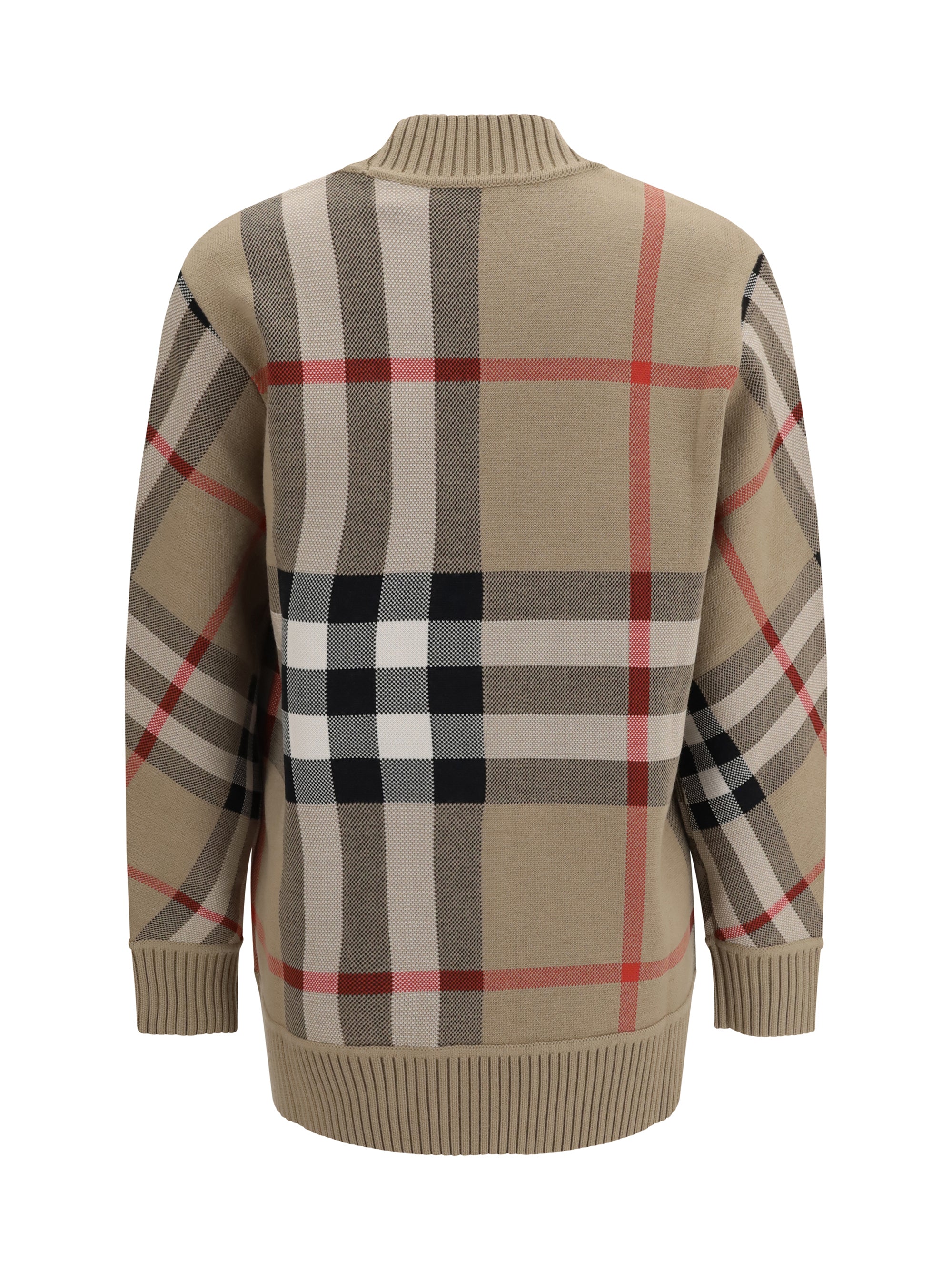check archive wool sweater