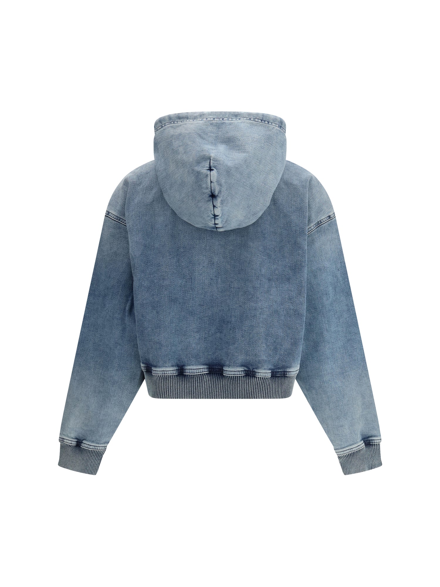 DIESEL L de-giri-crop jogg hoodie