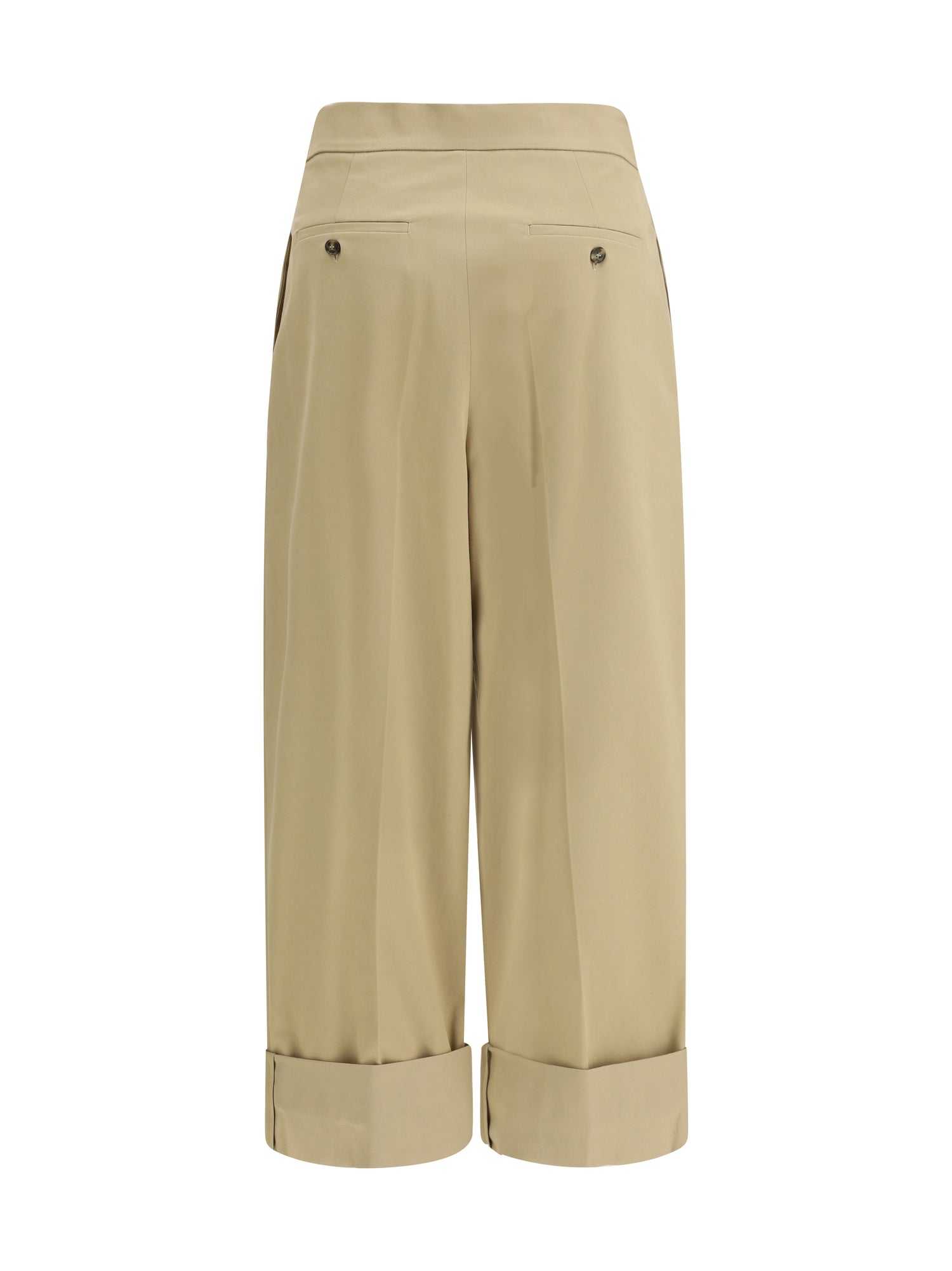 MAX MARA WEEKEND 42 bronzo trouser
