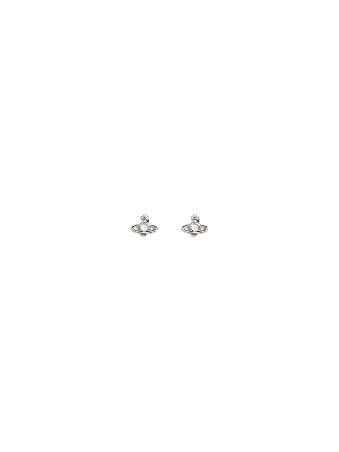 VIVIENNE WESTWOOD OS nano solitaire earrings