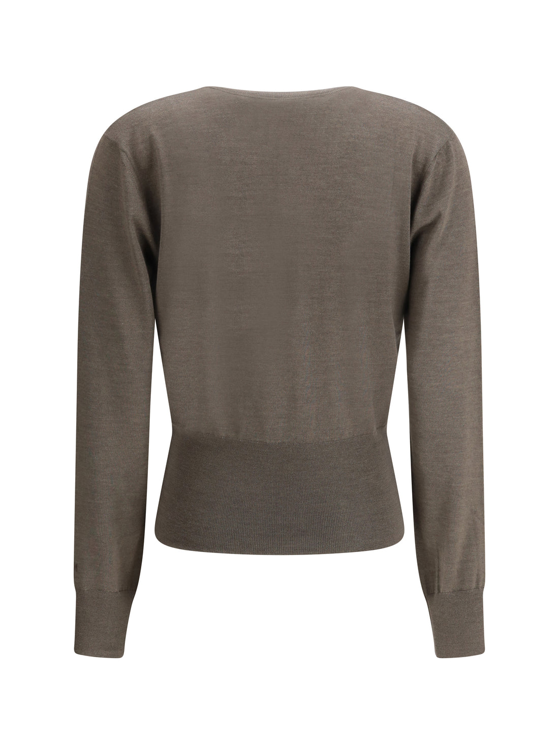 FENDI 40 cashmere and silk long-sleeve sweater