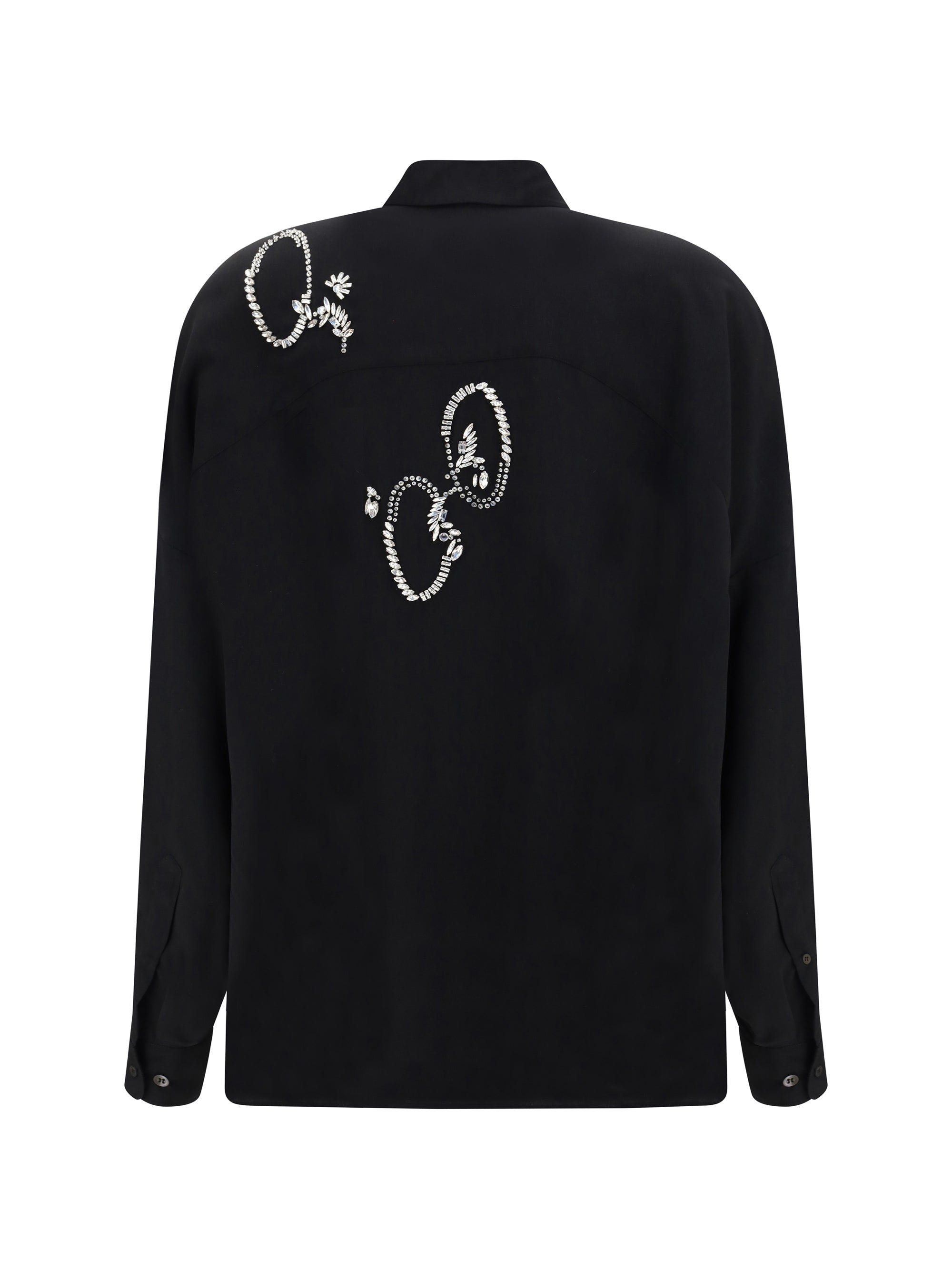 casia shirt with rhinestones