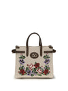 antibes mini handbag in embroidered linen