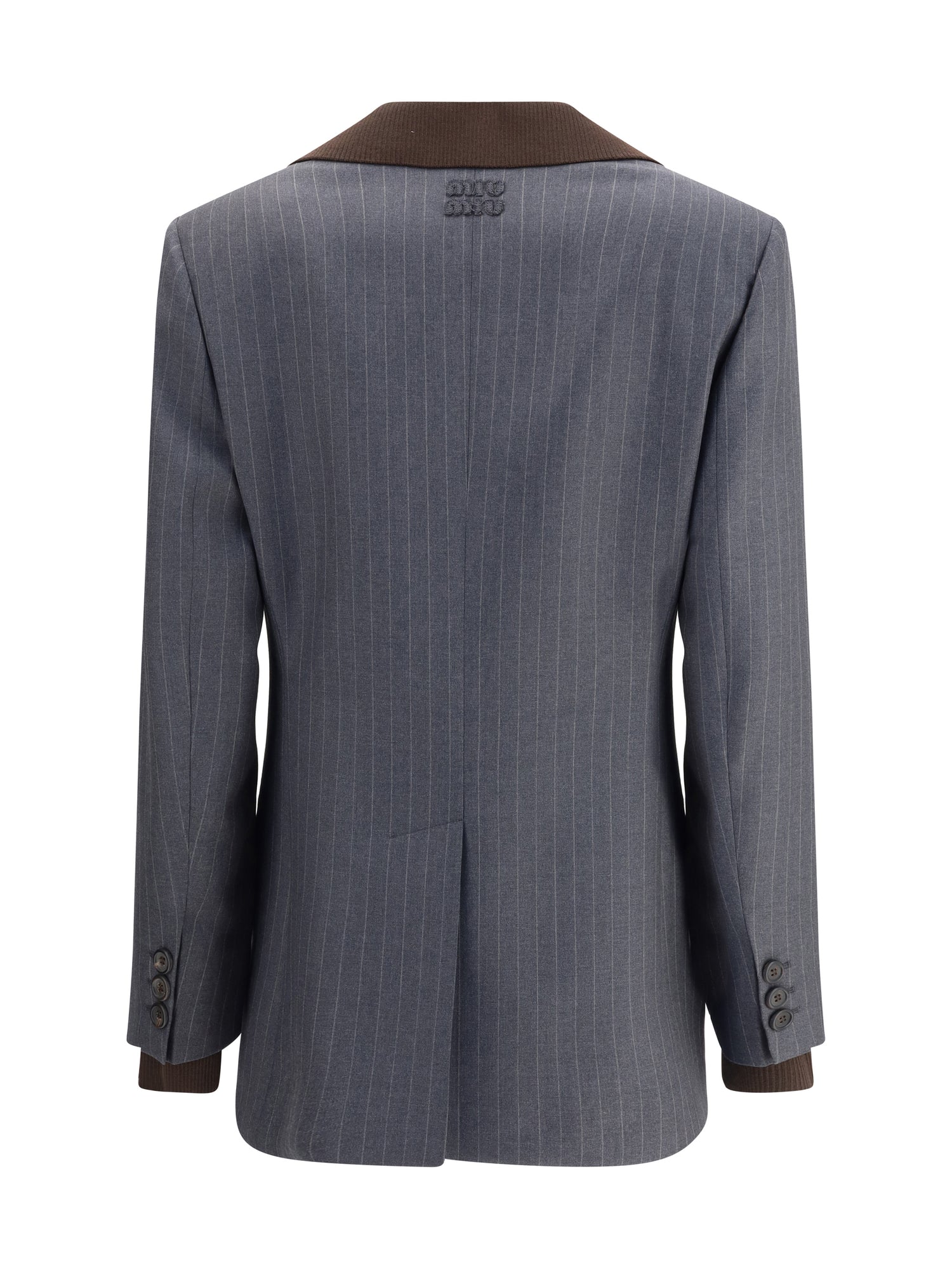 MIU MIU 38 striped blazer