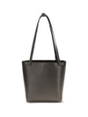 medium park leather tote bag