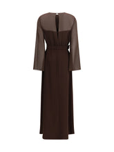 P.A.R.O.S.H. L long belted dress