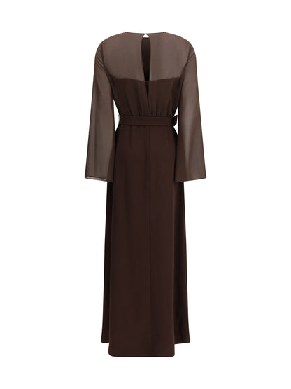 P.A.R.O.S.H. L long belted dress