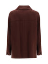 giugno short virgin wool coat