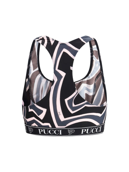 PUCCI M sports bra in lycra