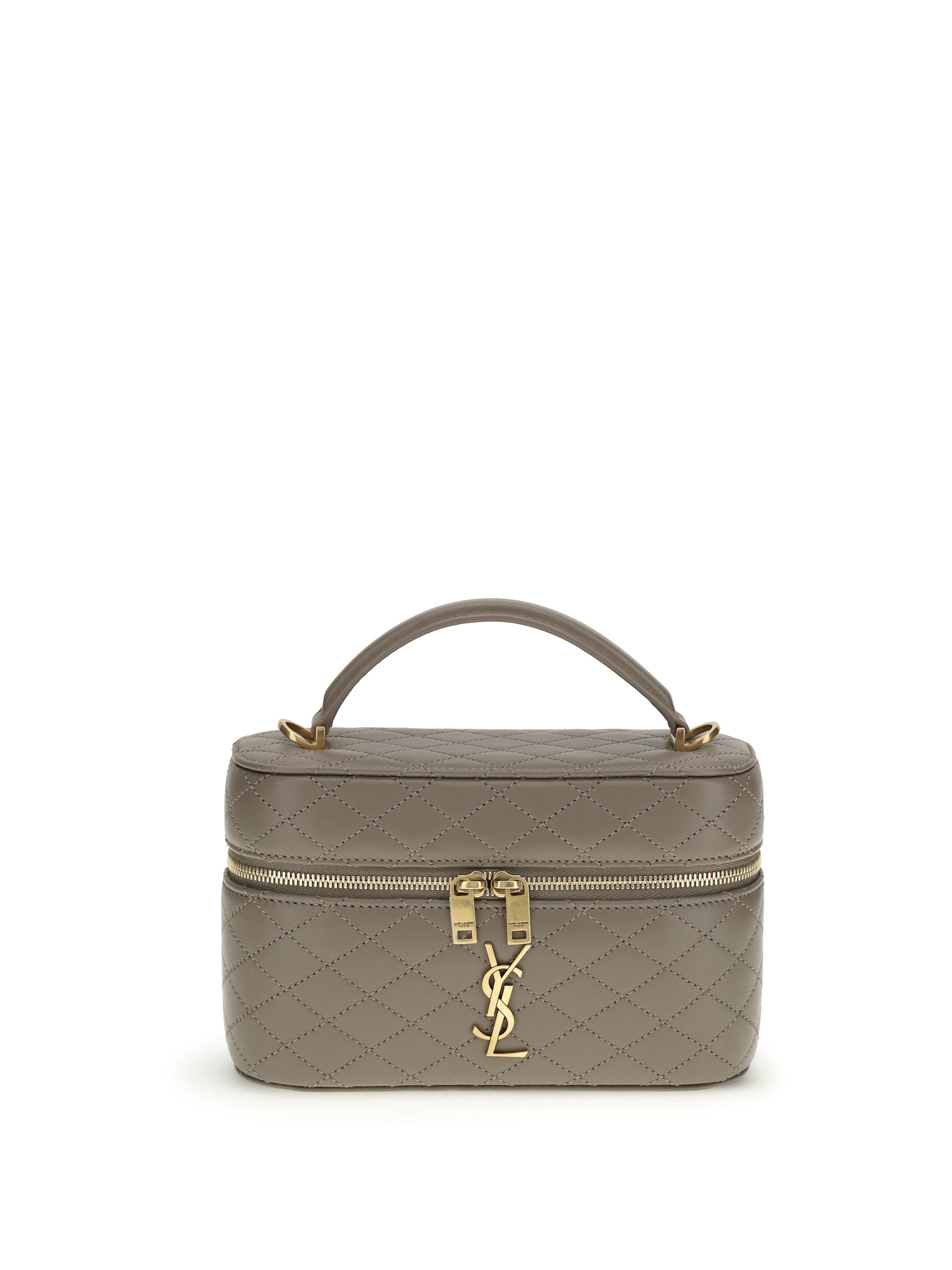 SAINT LAURENT OS vanity gaby leather handbag