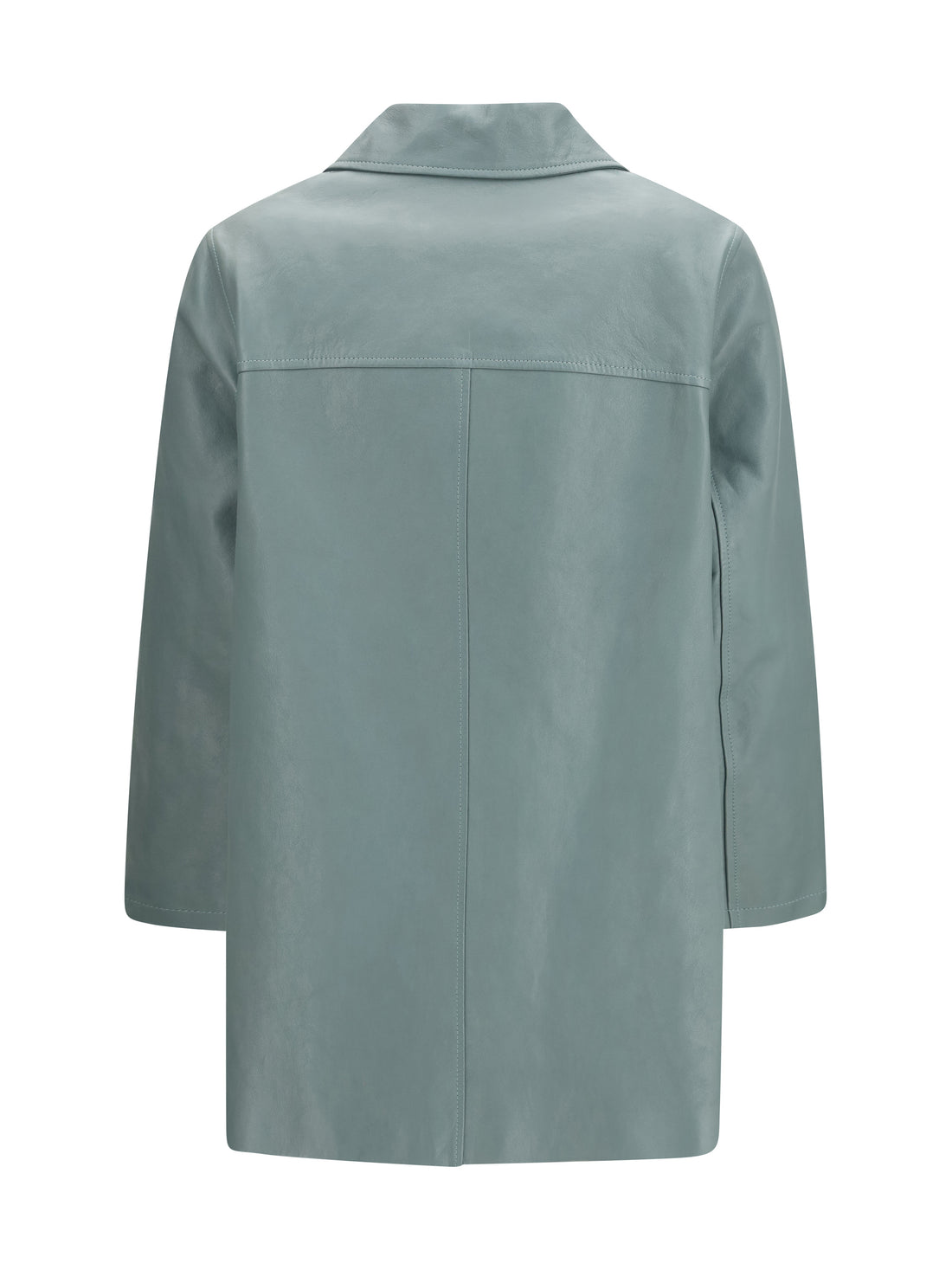 CHLOÉ 38 long lambskin leather jacket 