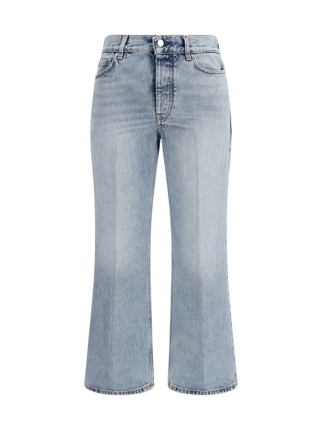 TOTEME 26 cotton flared-hem jeans