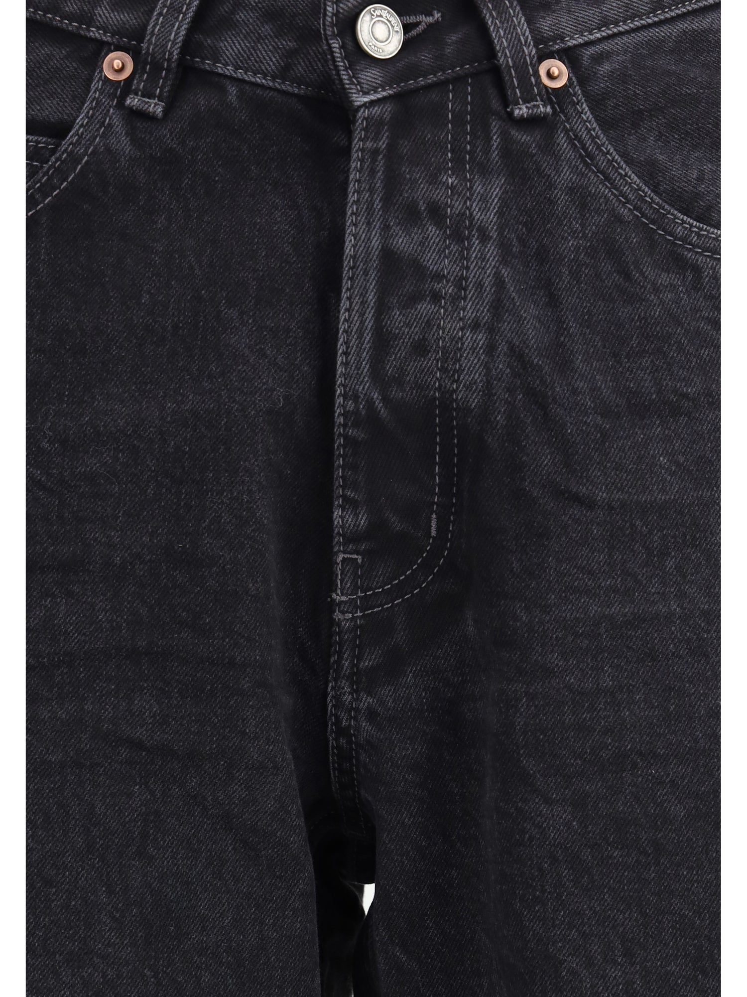 SAINT LAURENT 27 v-waist jeans